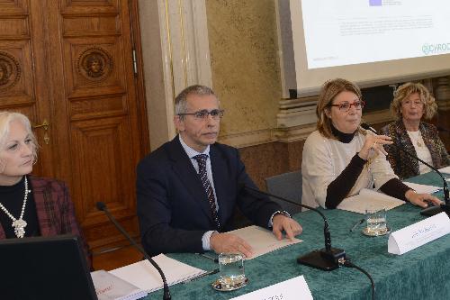 Maria Sandra Telesca (Assessore regionale Salute, Integrazione socio-sanitaria, Politiche sociali e Famiglia) durante il workshop sulla qualità delle cure del diabete in regione - Trieste 14/11/2017